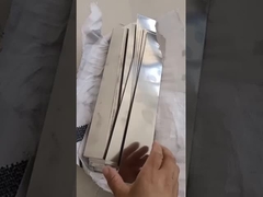 Display de hojas pequeñas de acero inoxidable